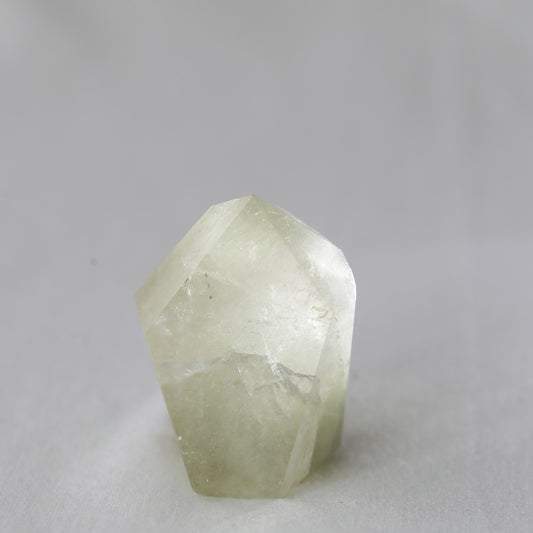 Green Amphibole In Quartz Freeform 103gm - Sentient Crystals - stone type - stone keywords