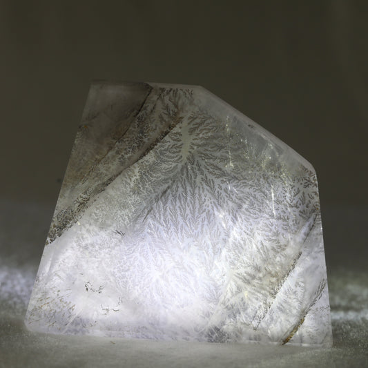 Rose Quartz Dendrite Freeform - Sentient Crystals - stone type - stone keywords