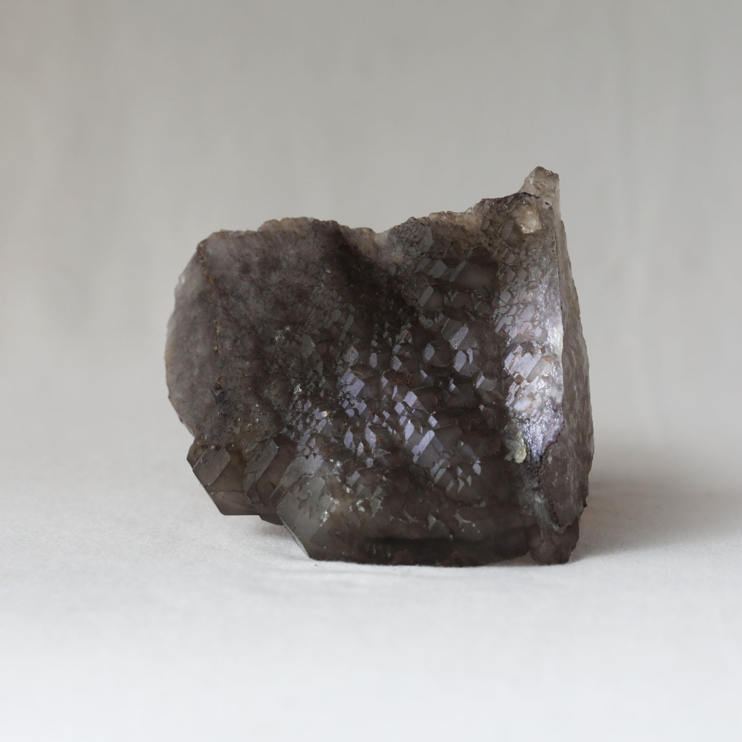 Elestial Smokey Quartz Cluster 422.5gm - Sentient Crystals - stone type - stone keywords