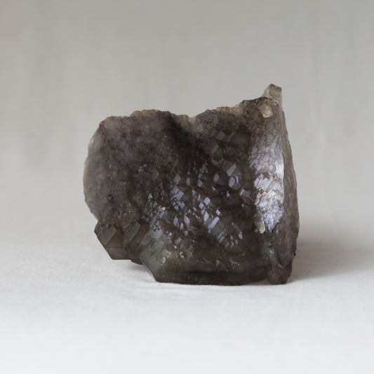 Elestial Smokey Quartz Cluster 422.5gm - Sentient Crystals - stone type - stone keywords