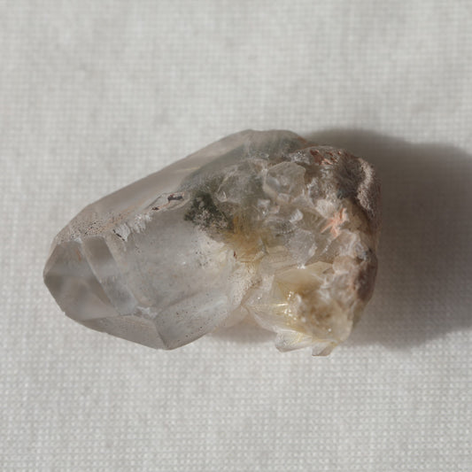 Garden With Rutile Quartz Mini Cluster 15.33gm - Sentient Crystals - stone type - stone keywords