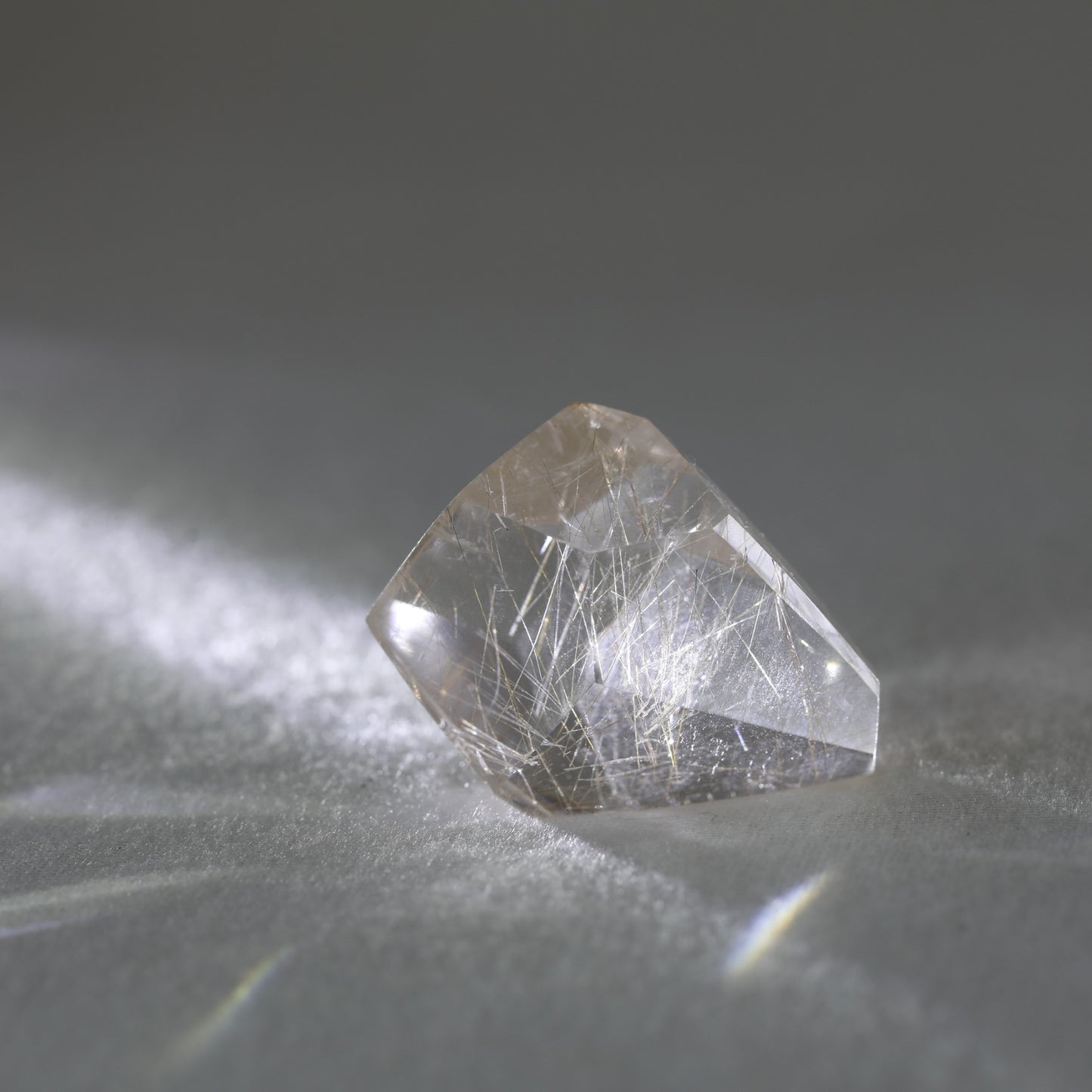 Rutile Quartz In Quartz Freeform 39gm - Sentient Crystals - stone type - stone keywords