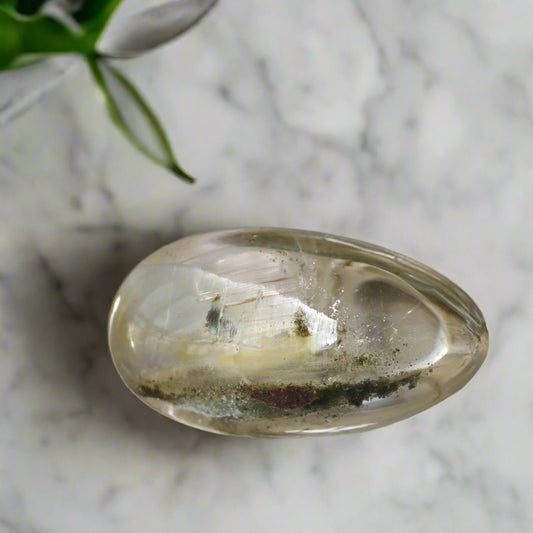 Garden Quartz Drop Shape Freeform 59.80gm - Sentient Crystals - stone type - stone keywords