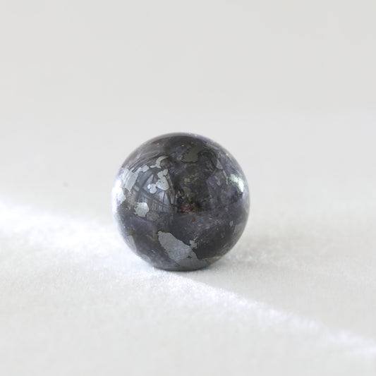 Iolite With SUNSTONE Sphere 75GM - Sentient Crystals - stone type - stone keywords