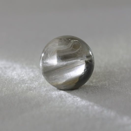 Silver Amphibole Sphere 48.70gm - Sentient Crystals - stone type - stone keywords