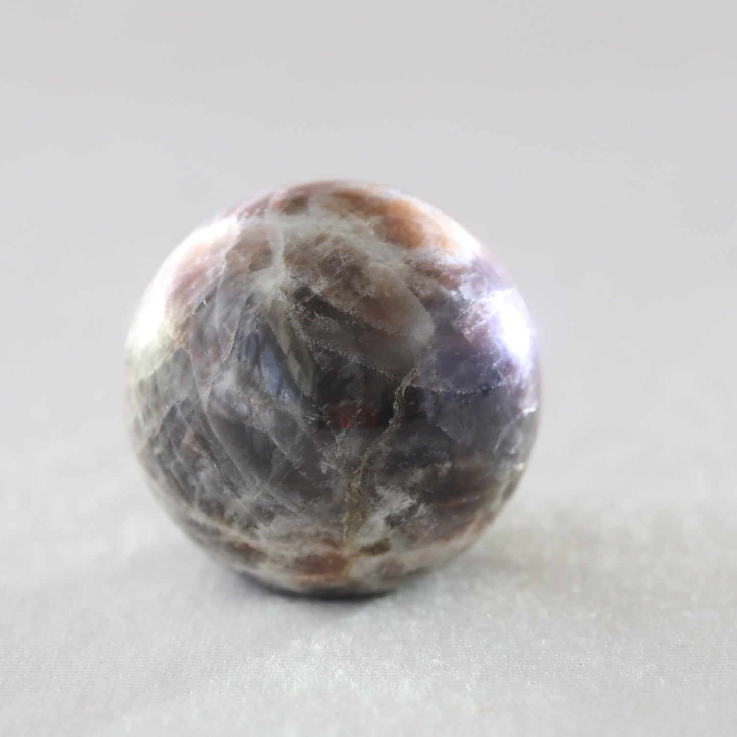 Copper Sunstone Sphere 80.60gm - Sentient Crystals - stone type - stone keywords