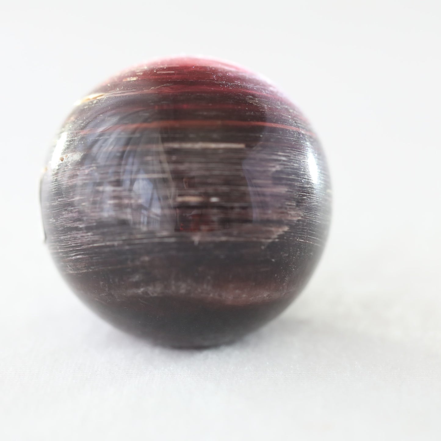 Gem Pink Lepidolite Sphere 116.65gm - Sentient Crystals - stone type - stone keywords