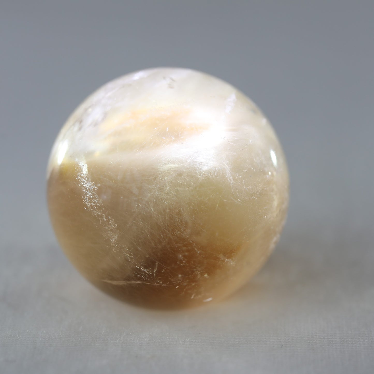 Golden Amphibole Sphere 110gm - Sentient Crystals - stone type - stone keywords