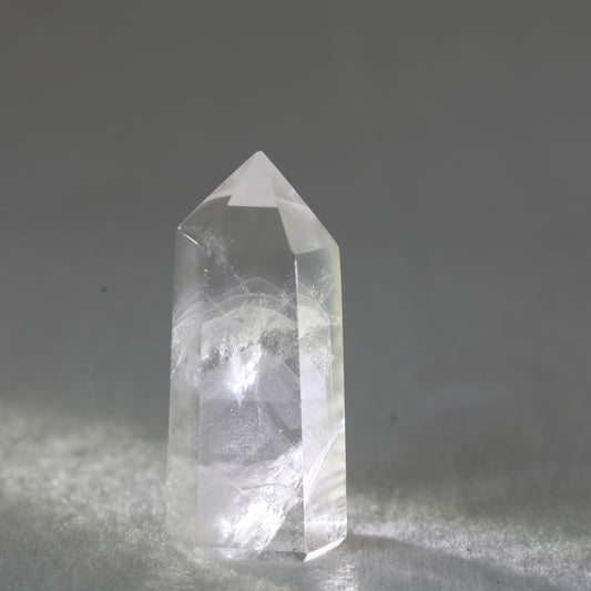 Clear Quartz Phantom Tower - Sentient Crystals - stone type - stone keywords