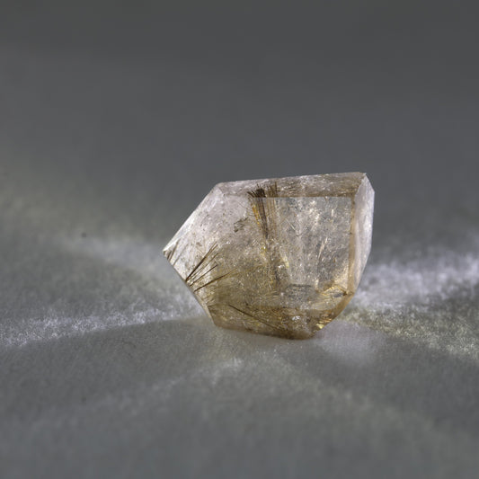 Smokey Quartz With Rutile Small Freeform 20.80gm - Sentient Crystals - stone type - stone keywords