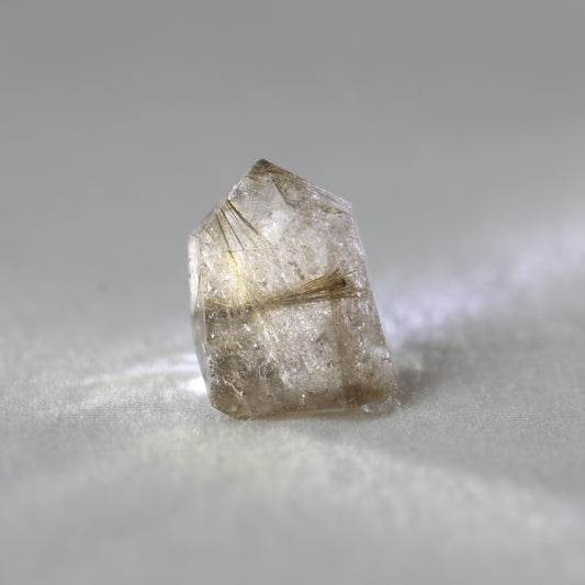 Smokey Quartz With Rutile Small Freeform 20.80gm - Sentient Crystals - stone type - stone keywords