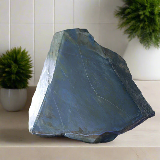 Sentient Crystals
Azurite Slab
Azurite Slice
Polished Azurite Slab
Azurite Plate
Azurite Slab for Intuition
Third Eye Chakra