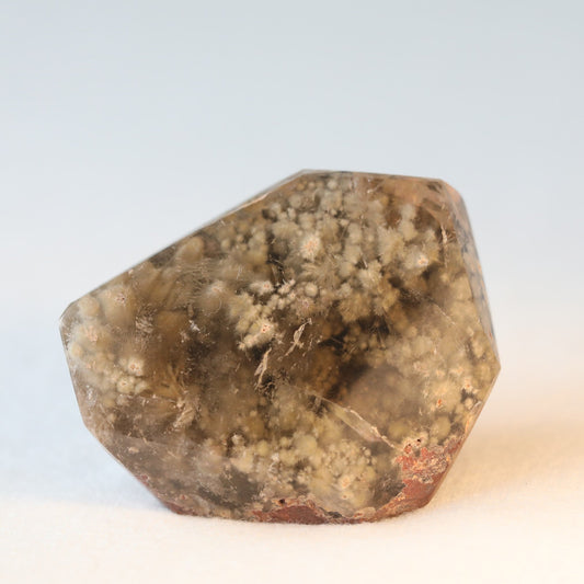 Cotton Ball Amphibole in quartz Freeform 72.60gm - Sentient Crystals - stone type - stone keywords