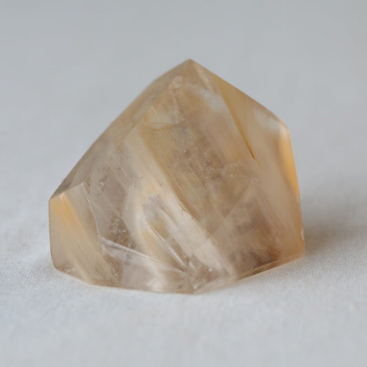 Golden Amphibole in quartz Free Form 79.10gm - Sentient Crystals - stone type - stone keywords