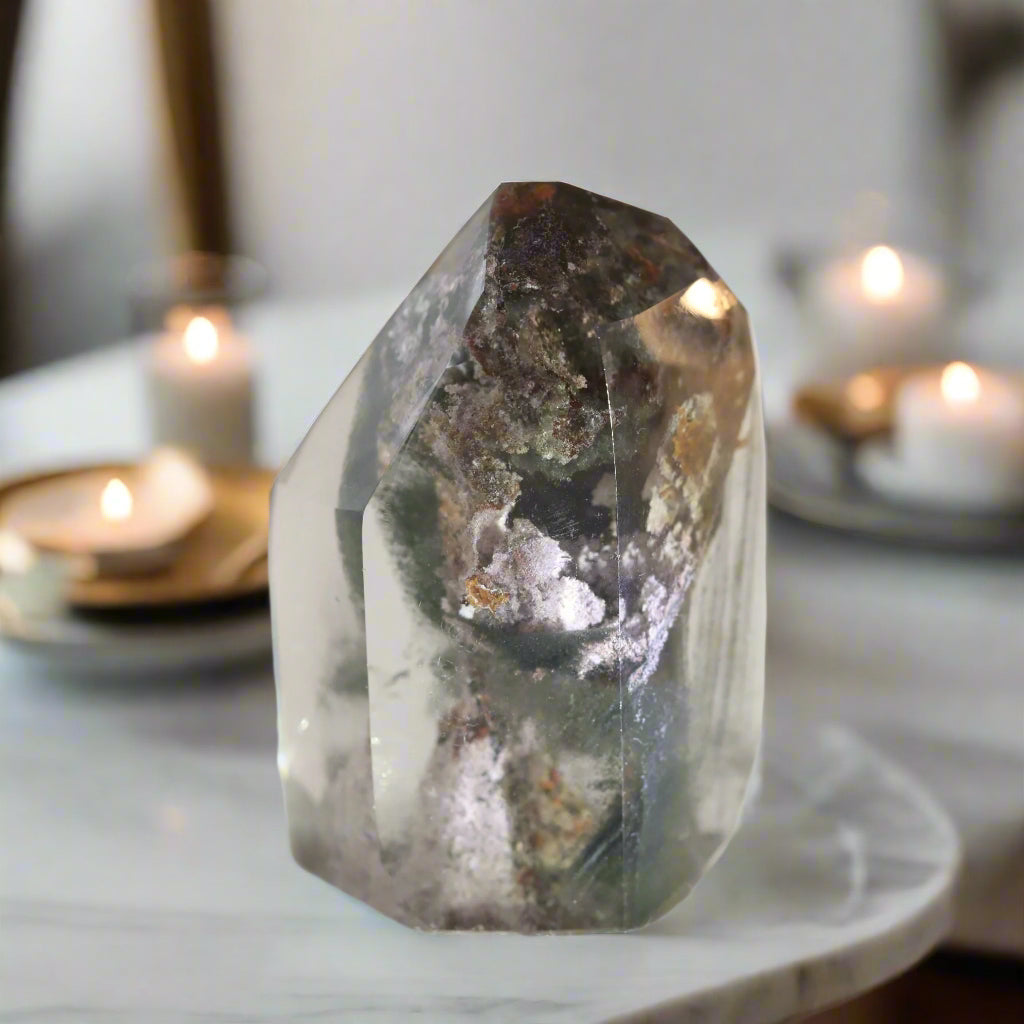 Garden Quartz Freeform 188gm - Sentient Crystals - stone type - stone keywords