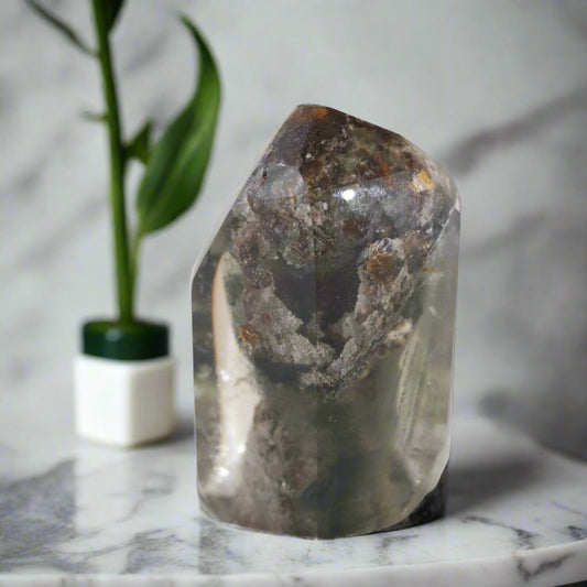 Garden Quartz Freeform 188gm - Sentient Crystals - stone type - stone keywords