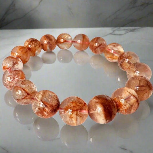 Star Rose Quartz Bracelet 10mm