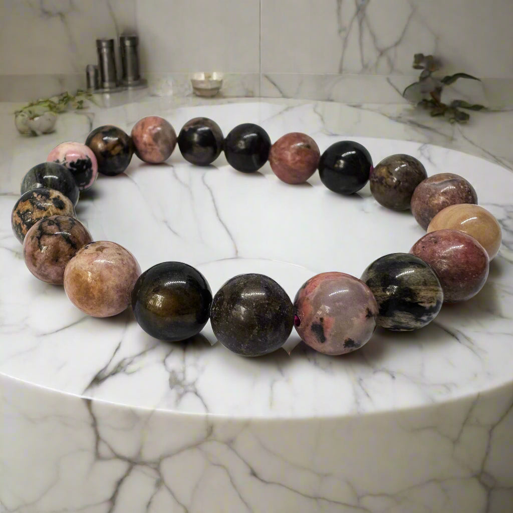 Rhodonite Bracelet 10mm