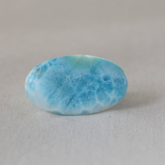 Larimar Cabachon 30 gm - Sentient Crystals - stone type - stone keywords