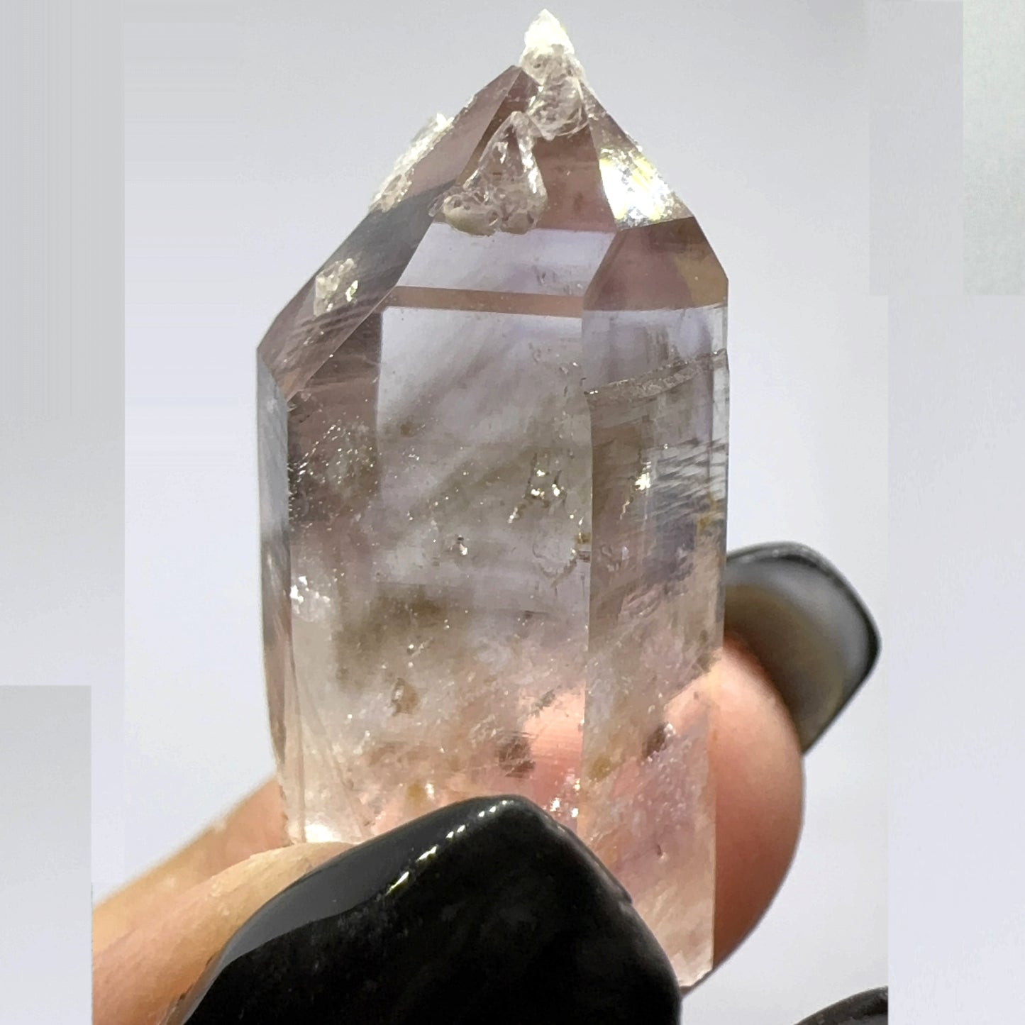 Amethyst With Smokey Quartz Cluster 8.60gm