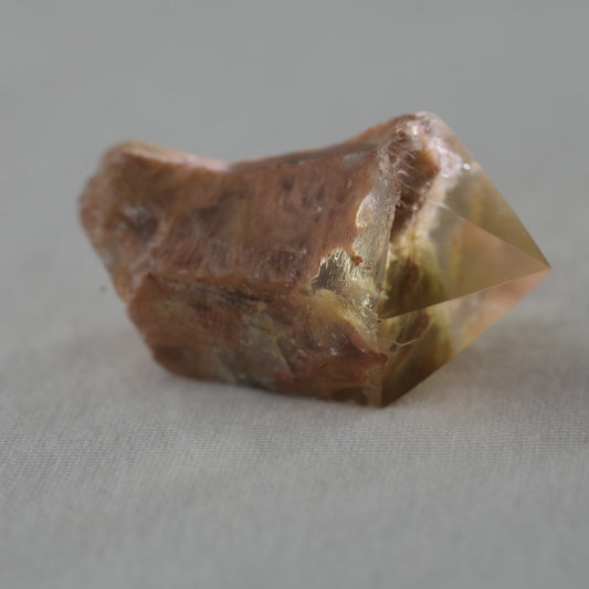 Red Amphibole In Quartz Cluster Raw 49.20gm - Sentient Crystals - stone type - stone keywords