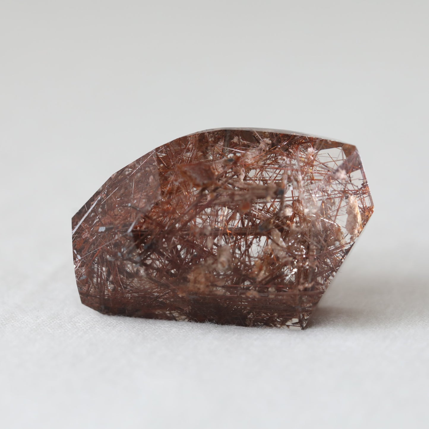 Red Copper Rutile In Quartz Freeform 60gm - Sentient Crystals - stone type - stone keywords