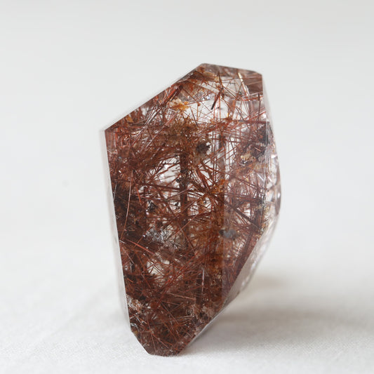 Red Copper Rutile In Quartz Freeform 60gm - Sentient Crystals - stone type - stone keywords