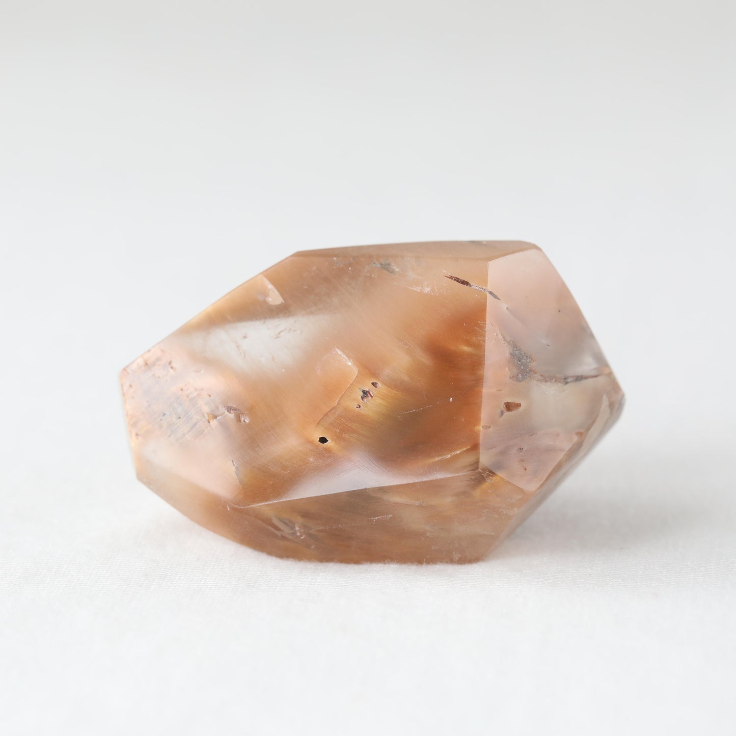 Red Amphibole In Quartz Freeform 121.50gm - Sentient Crystals - stone type - stone keywords