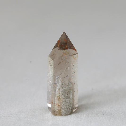 Smokey Quartz With Thousand Layer Tower 38gm - Sentient Crystals - stone type - stone keywords