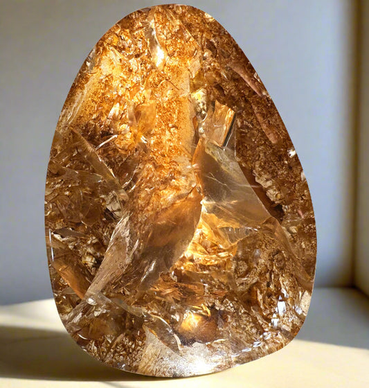 Golden Healer Quartz
Golden Quartz
Quartz Crystal
Polished Freeform
Healing Crystal
Energy Healing
Crystal Healing
Sentient crystals
freeform
healing cluster