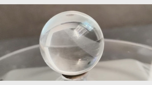 Clear Quartz Phantom Sphere – Growth & Spiritual Clarity