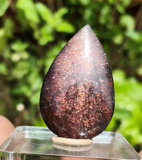 Bloodshot Sunstone Freeform – Radiant Energy & Vitality