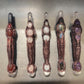Merlin Wooden Wand medium Size | Clear quartz Point Wand | Crystal Wand